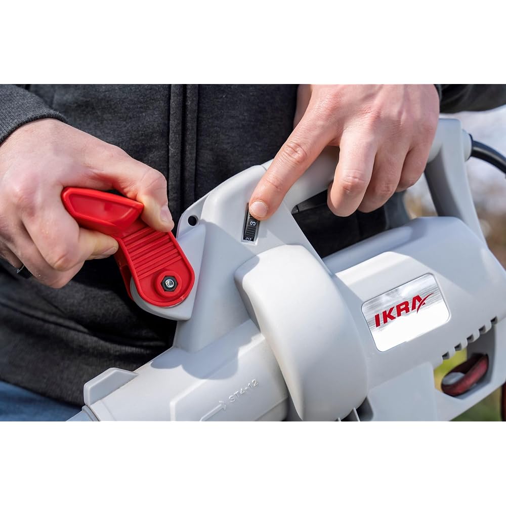IKRA aspirateur-souffleur-broyeur électrique IBV 3000 3in1, Vitesse de soufflage 240 km/h, variateur de Vitesse : Jardin