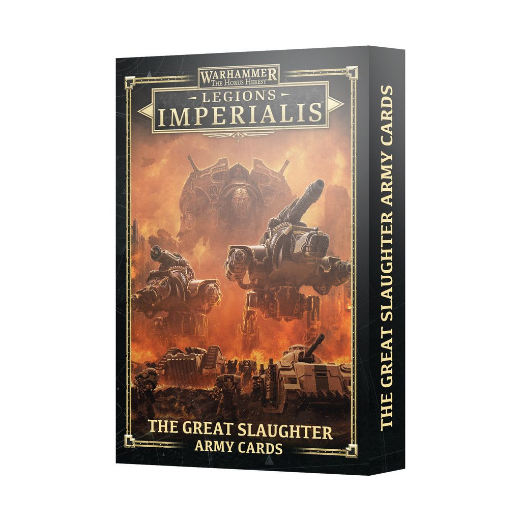 The Horus Heresy : Legions Imperialis - The Great Slaughter Army Cards