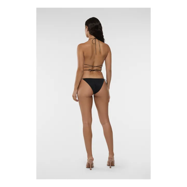 Oseree Maillot 2 Pièces Lumière Ring Lace | Noir