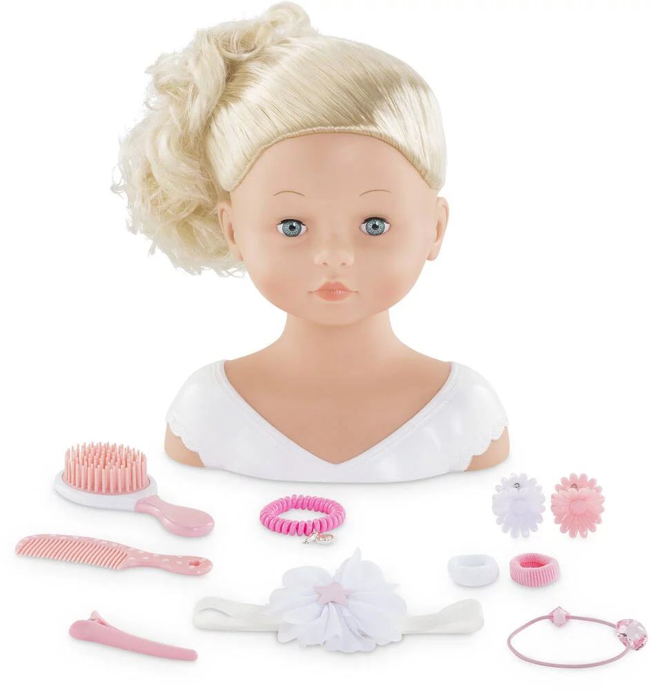 POUPEE TETE A COIFFER 10 ACCESSOIRES - COROLLE  MON SALON DE COIFFURE