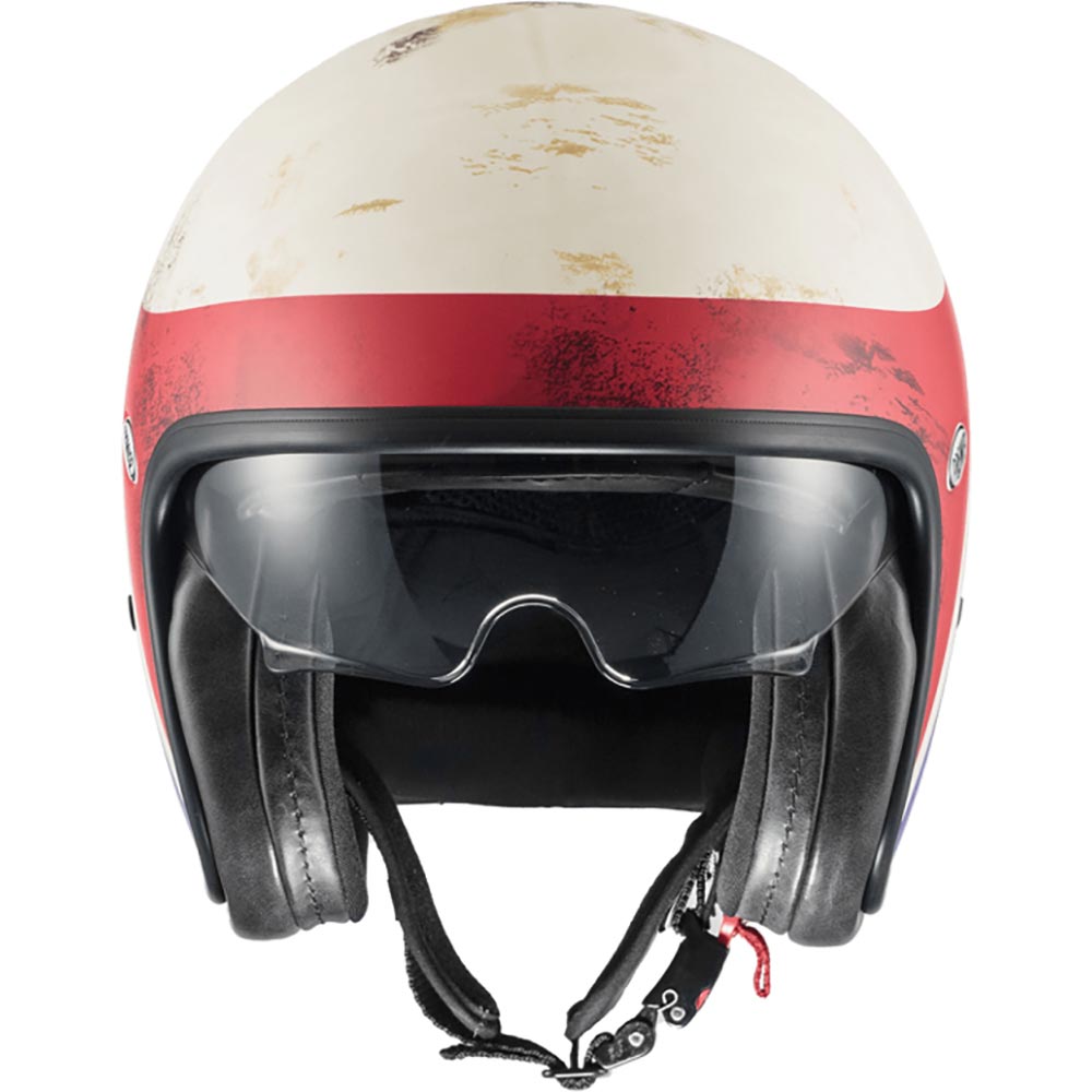 premier - Casque Vintage K Blanc / Rouge / Bleu / Mat