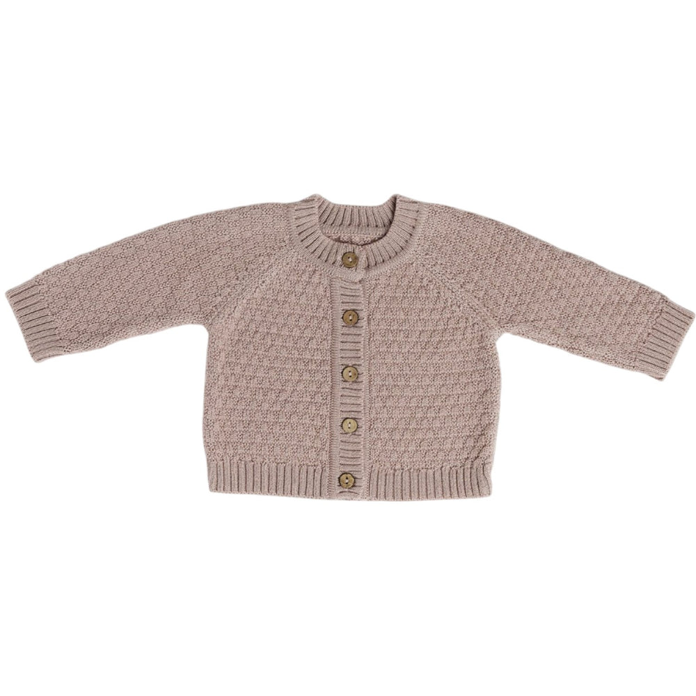 Køb Smallstuff Powder Cardigan Square Strik Merino Uld