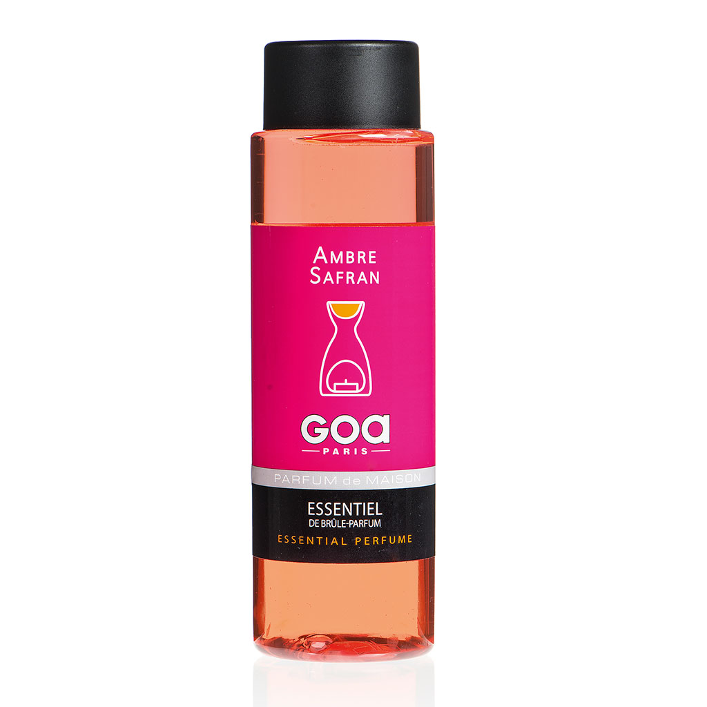 Recharge pour diffuseur brûle-parfum Ambre Safran 250ml - GOA