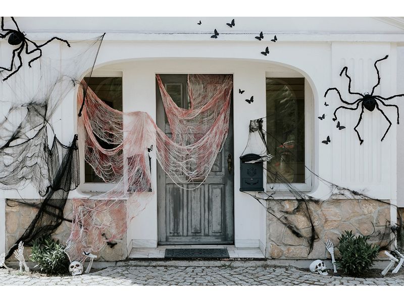 Partydeco Halloweenfigur Spinne 103 x 75 x 9 cm Halloween Dekoration Spinne