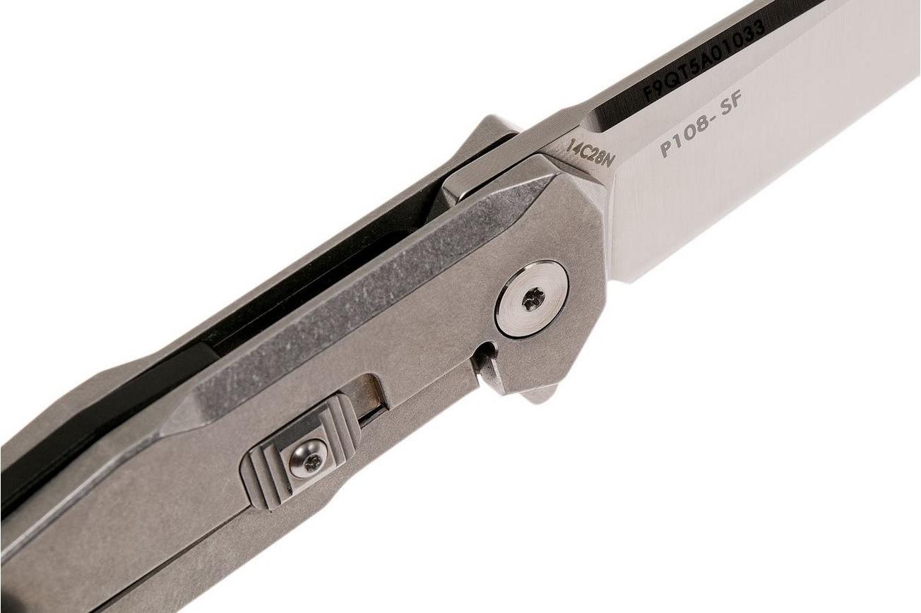 Ruike P108-SF Blue zakmes, Stonewashed frame