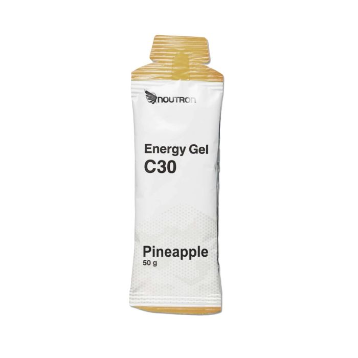 Noutron Unisex Energi-gels Energy Gel Pineapple 12 stk. Hvid