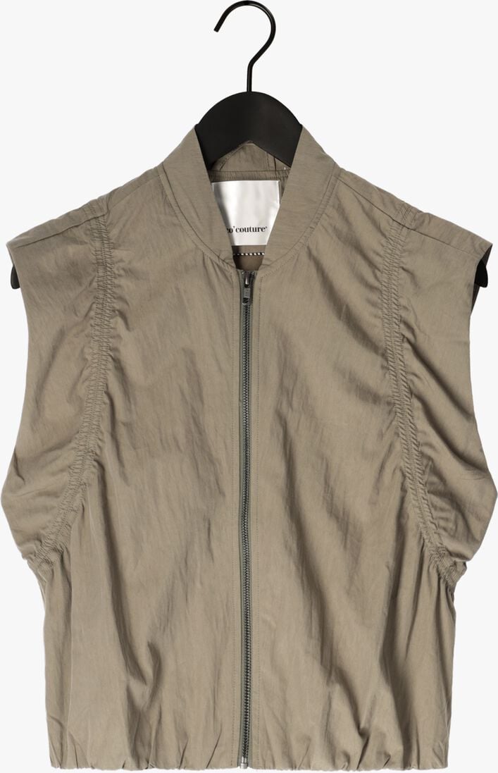 khaki co'couture gilet acasiacc waistcoat