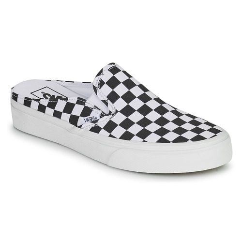 Vans - Classic Slip-On Mule - Noir / Blanc