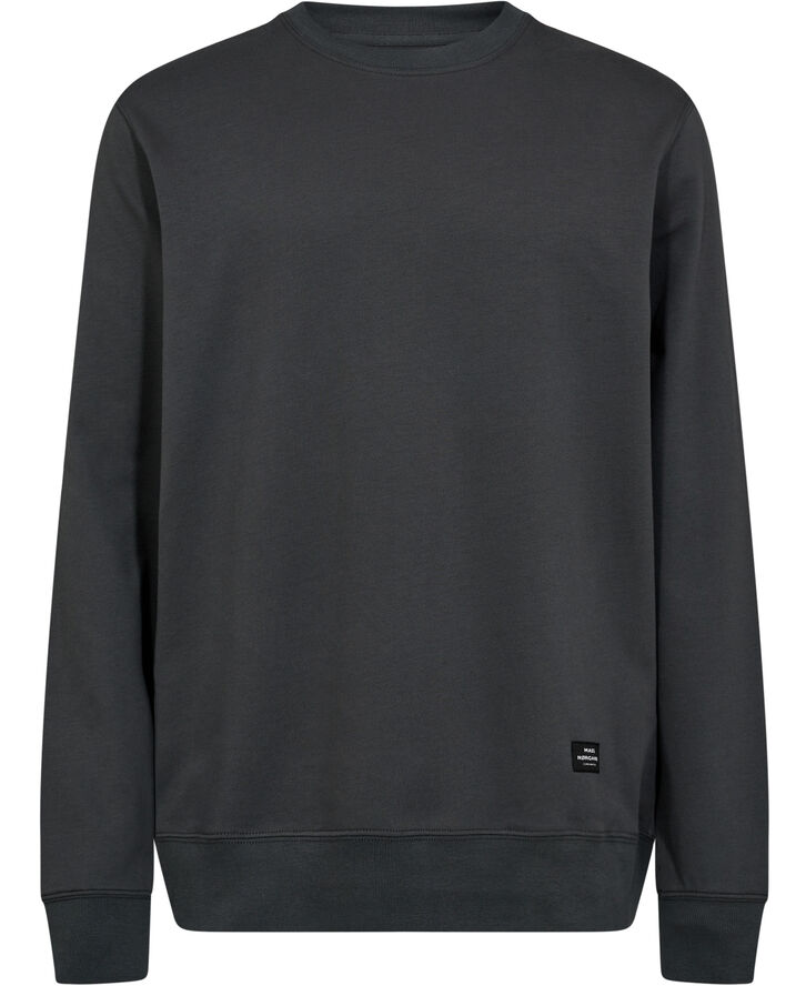 Mads Nørgaard - Copenhagen Light Terry Asker Sweat Sort