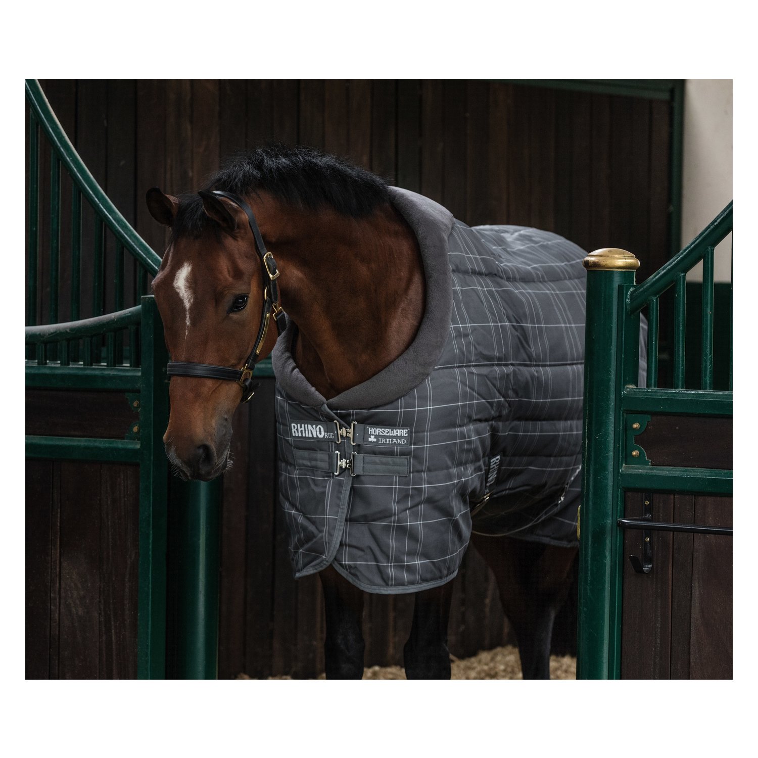 HORSEWARE Stalldecke RHINO Original Stable Medium Vari-Layer  - charcoal