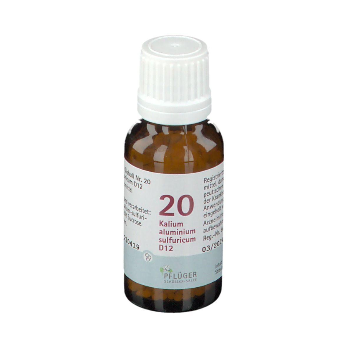 BIOCHEMIE PFLÜGER® Nr. 20 Kalium aluminium sulfuricum D12