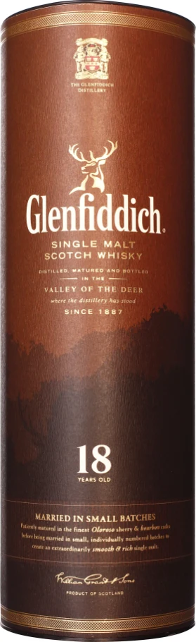 GLENFIDDICH 18 YEARS SINGLE MALT 1LTR