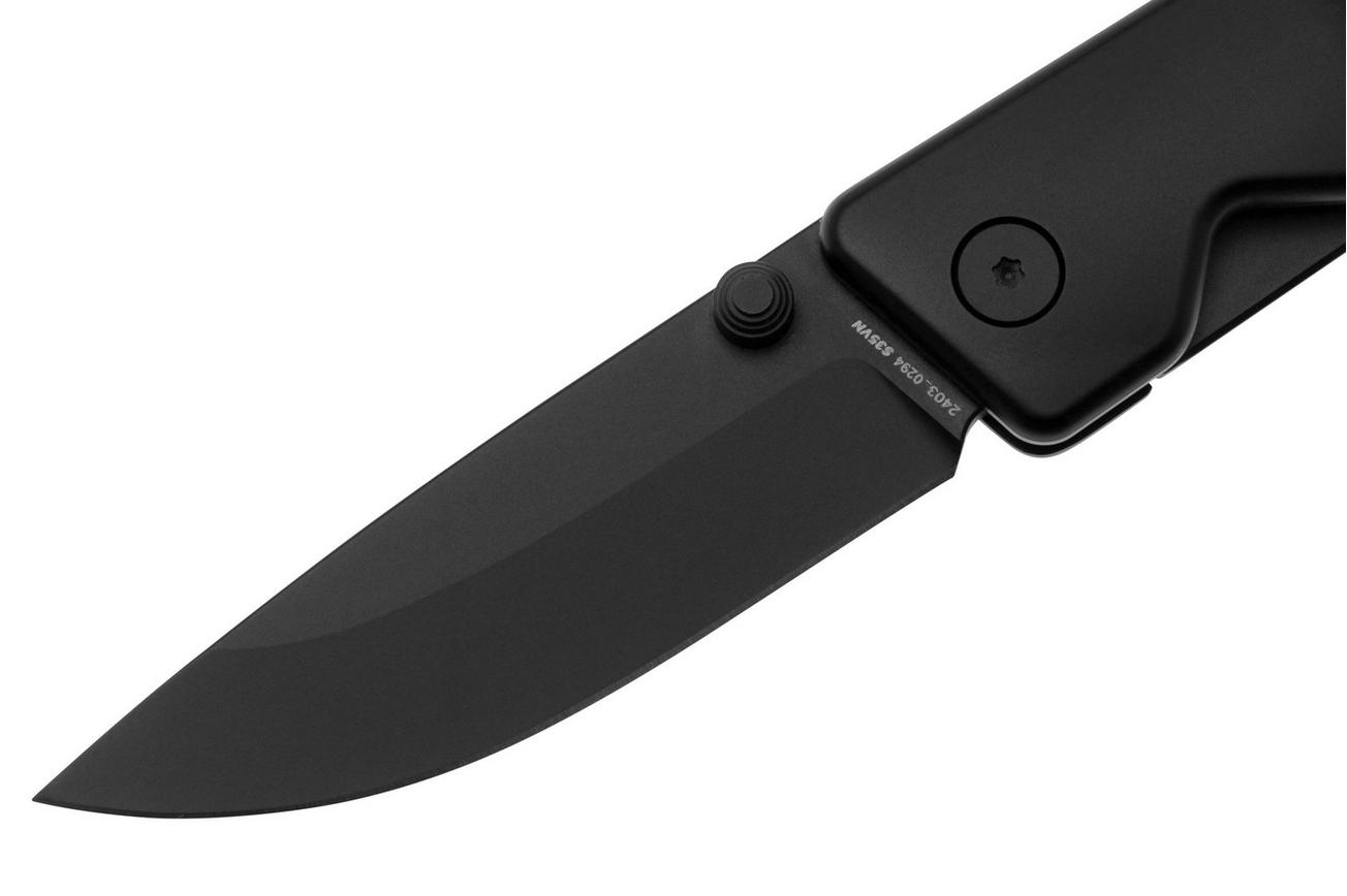 The James Brand The Chapter 2 KN127232-00 Black Titanium, PVD Black CPM S35VN zakmes