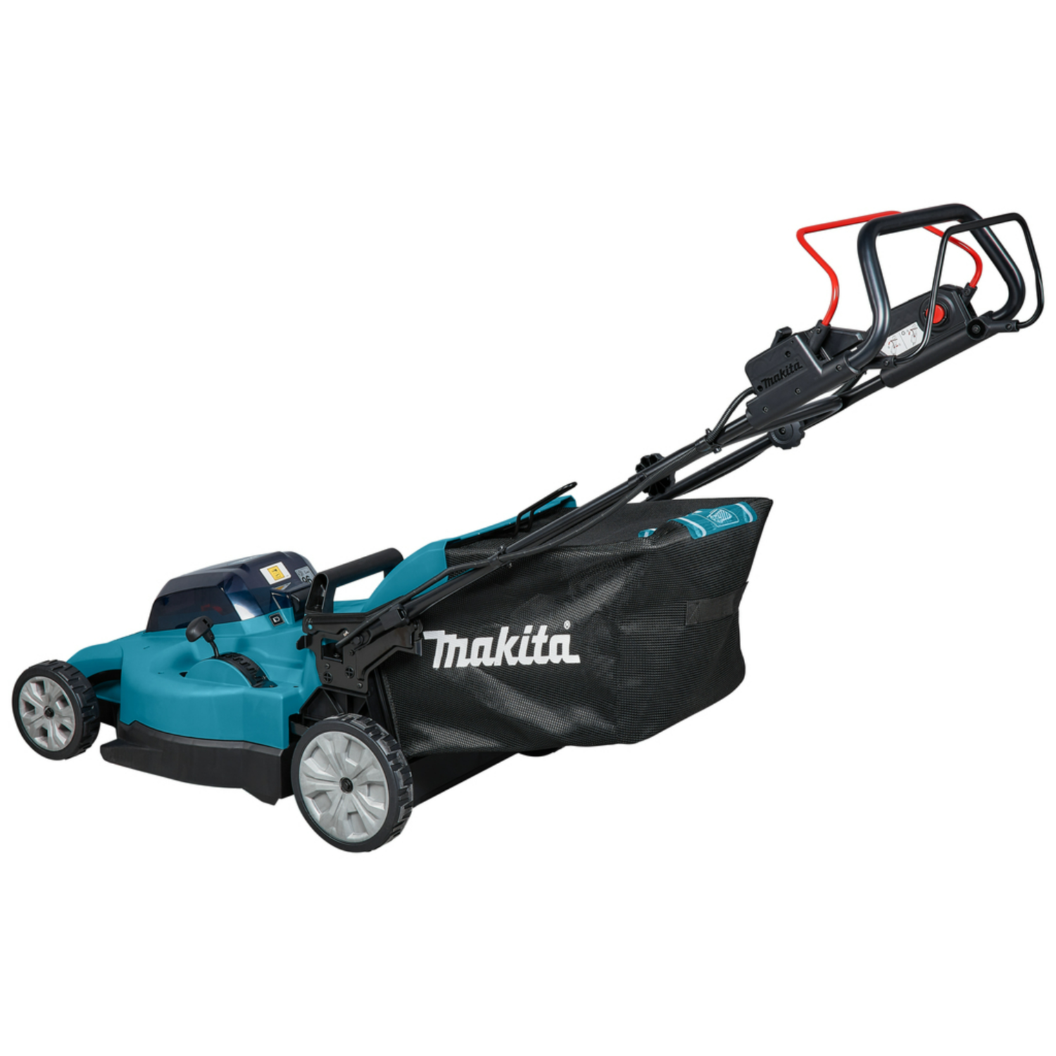 Makita DLM539PT2 (2X18V) Li-Ion Accu Grasmaaier set (2x 5,0Ah) - 53cm - 70L - 1000 m²