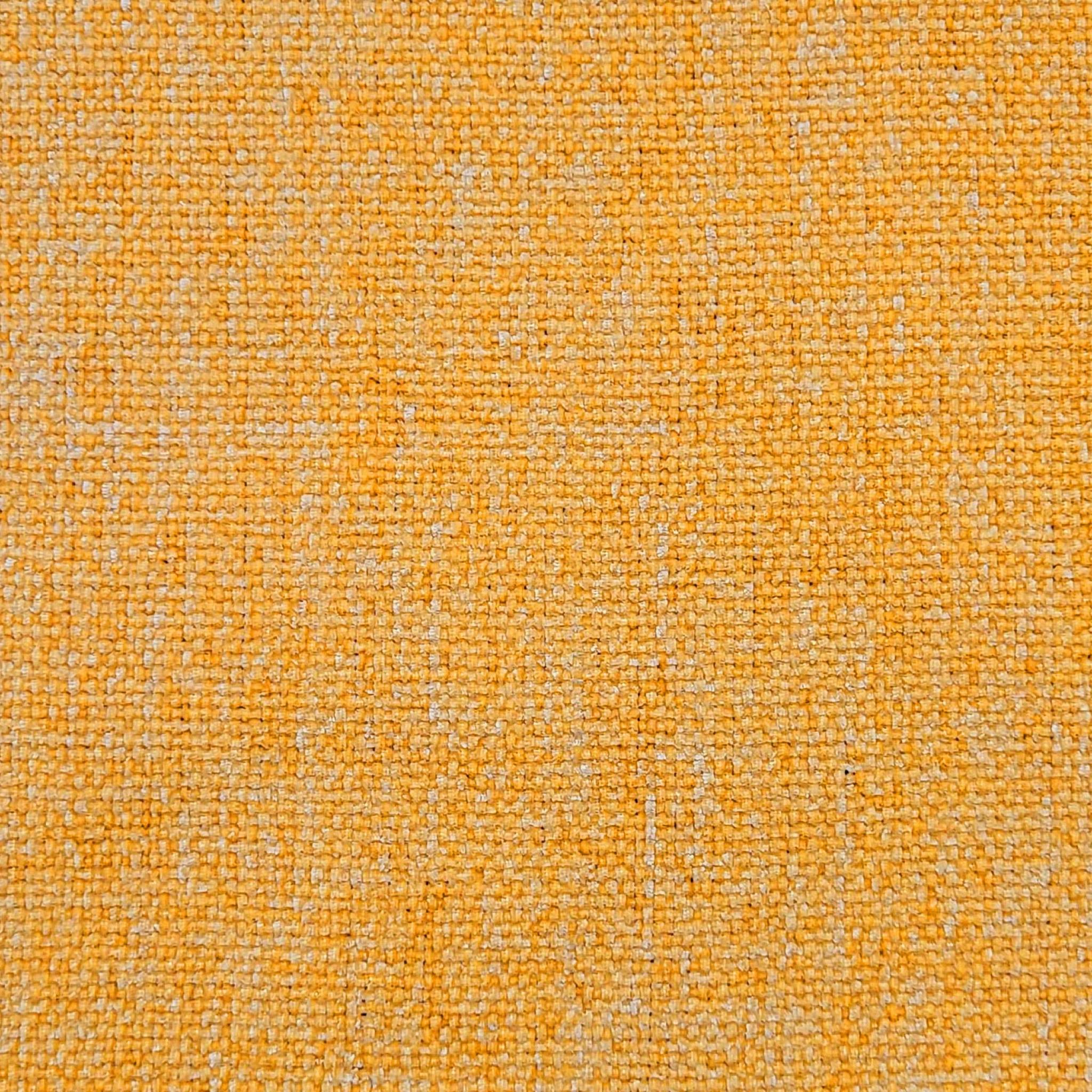 Plaid chenille jaune moutarde finition franges 130x170cm - suzanne