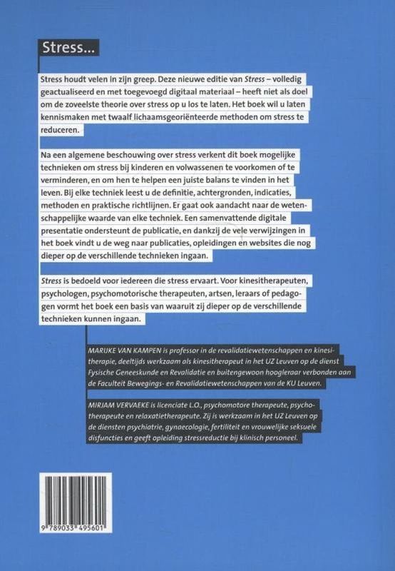 STRESS - Stresspreventie - Boek - Geactualiseerd - Twaalf Methoden voor Ontspanning