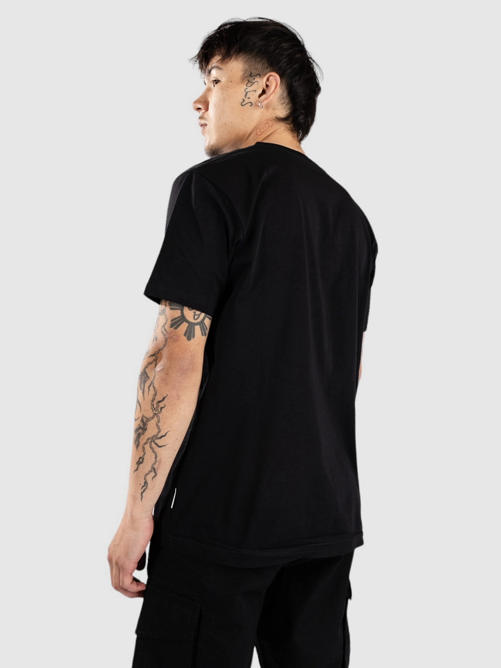 Cleptomanicx Gull Watcher T-Shirt black
