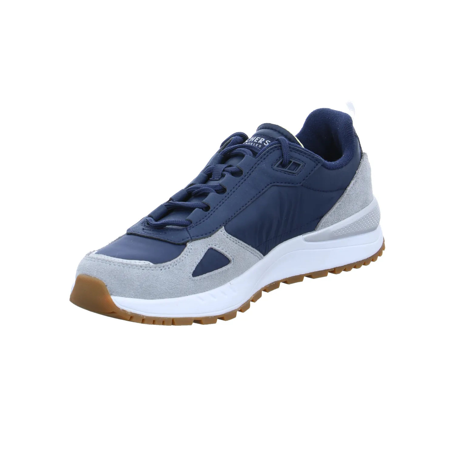 SKECHERS Jungen-Halbschuh Binder Jeansblau Textil  Sneaker