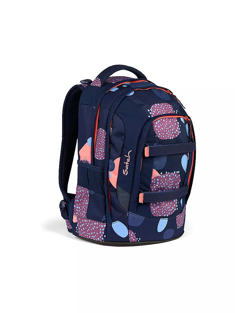 SATCH Schulrucksack Pack Coral Reef dunkelblau