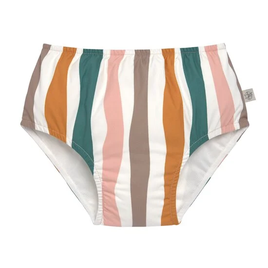 Maillot de bain couche   Vagues Rose        de               Lässig