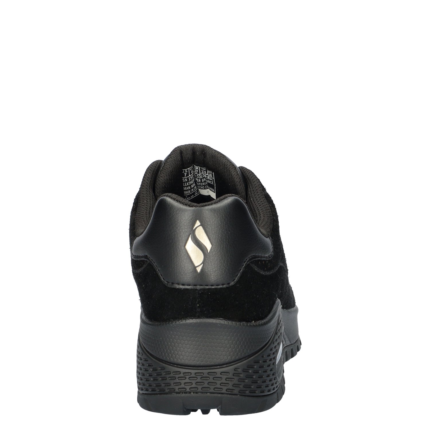 Uno Rugged dames sneaker Skechers Zwart