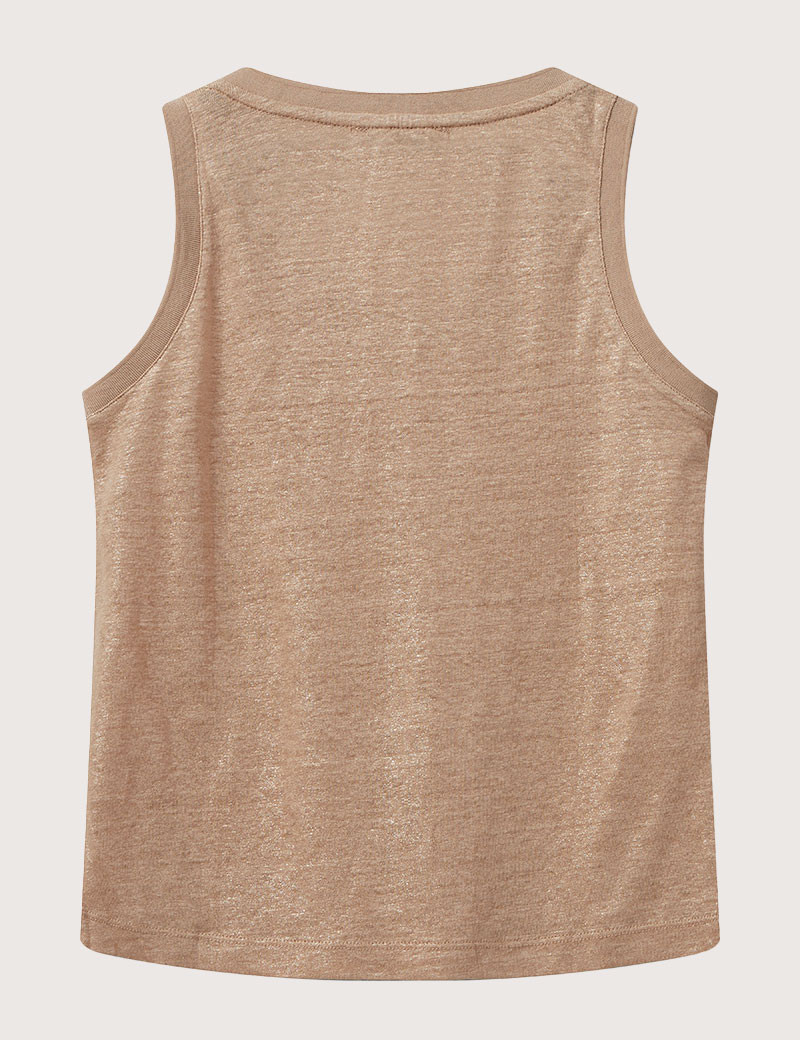 MOS MOSH DÉBARDEUR FEMME CASA BEIGE