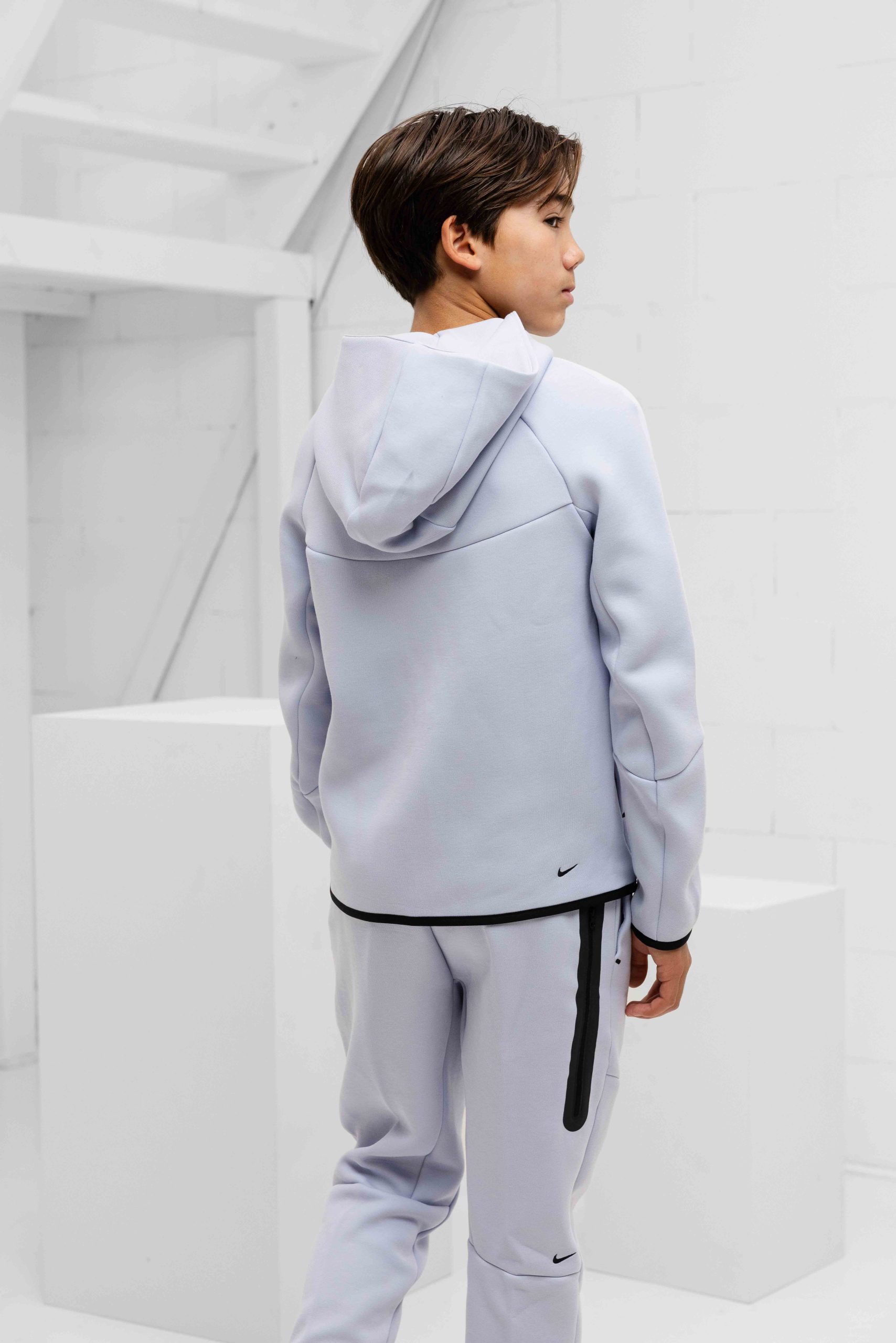 Nike Tech Fleece Trainingspak Kids Lichtpaars