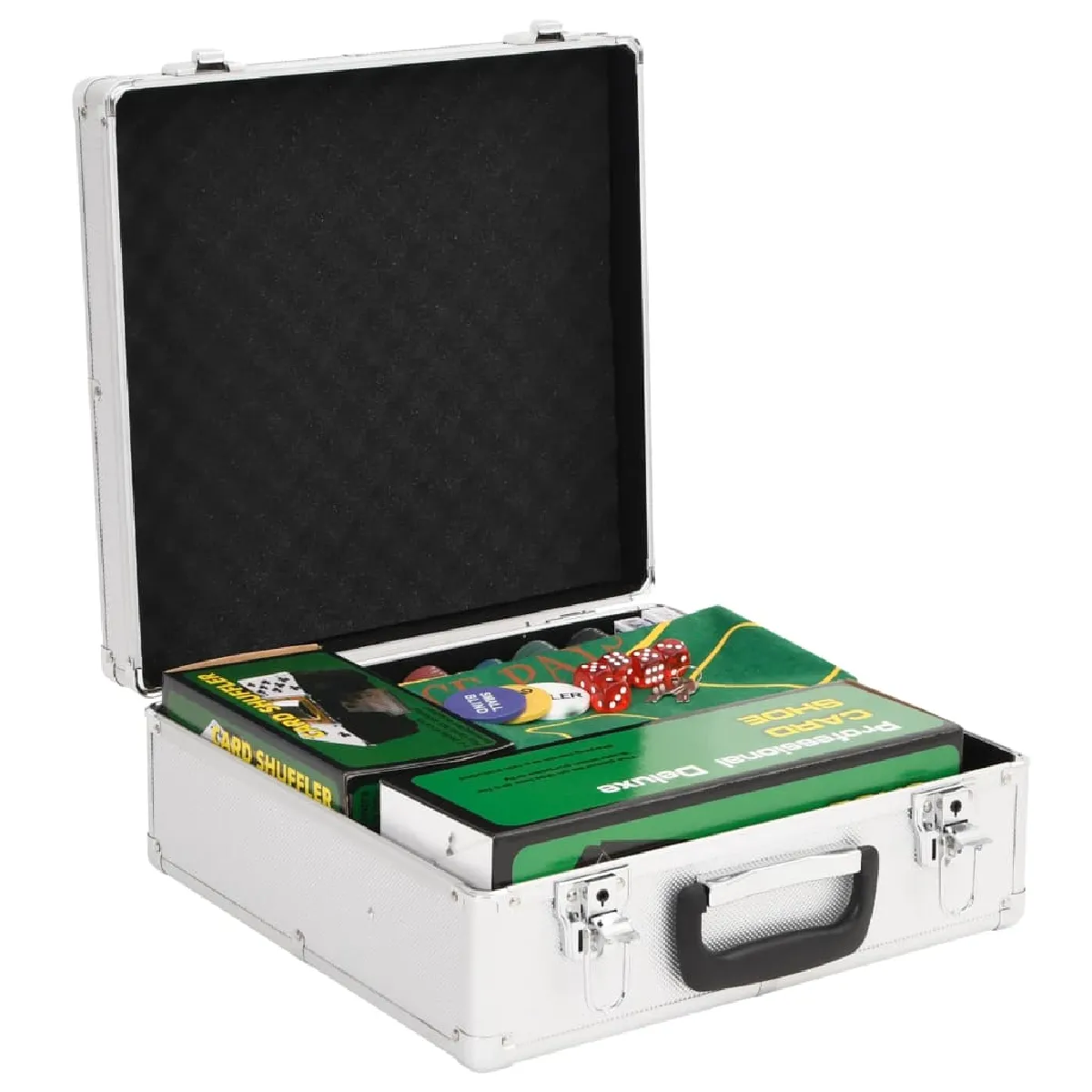 vidaXL Jeu de Jetons de Poker 600 pcs
