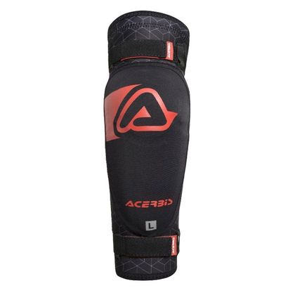 Coudières Acerbis X-ELBOW SOFT 2023 - Noir / Rouge