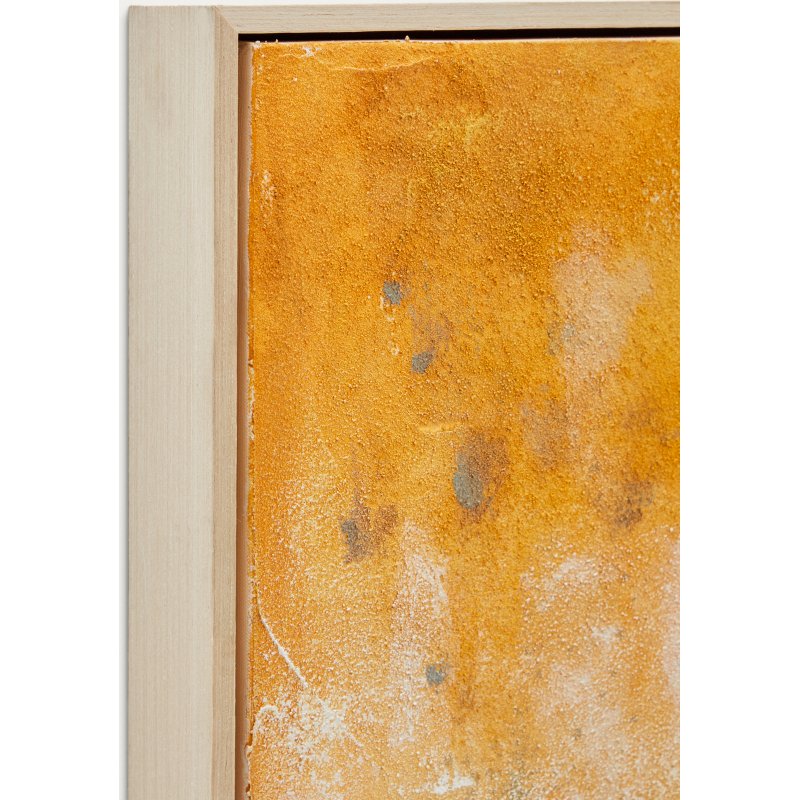 Tableau abstrait Selnar jaune 200 x 120 cm
