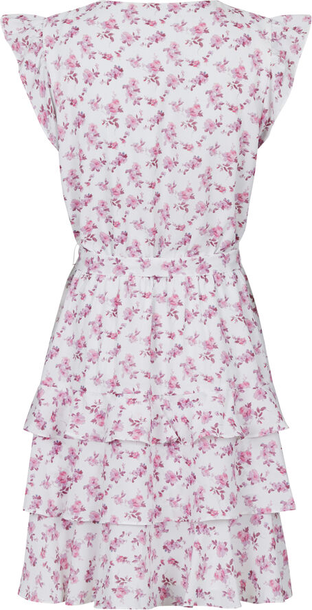 Neo Noir Darby Fleur Print Dress Light pink
