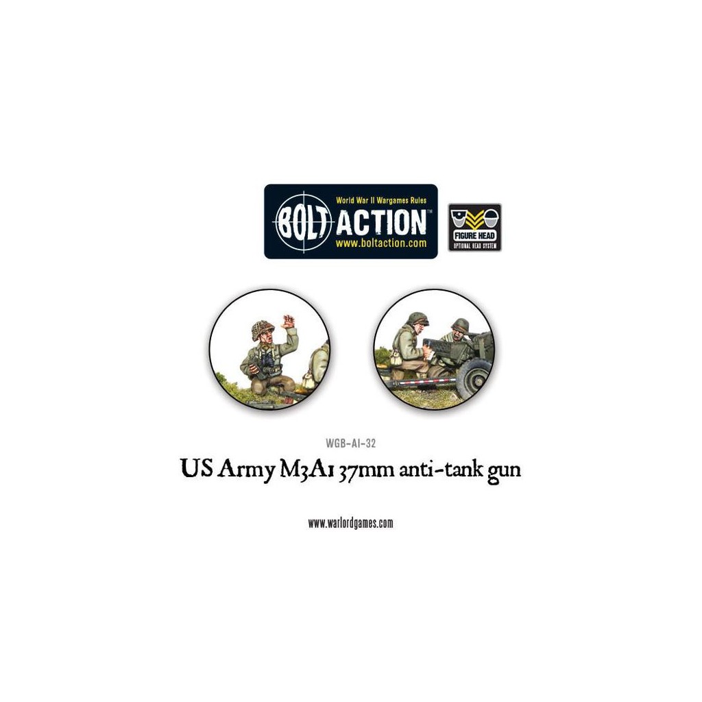 Bolt Action - US Army 37mm Anti-tank Gun