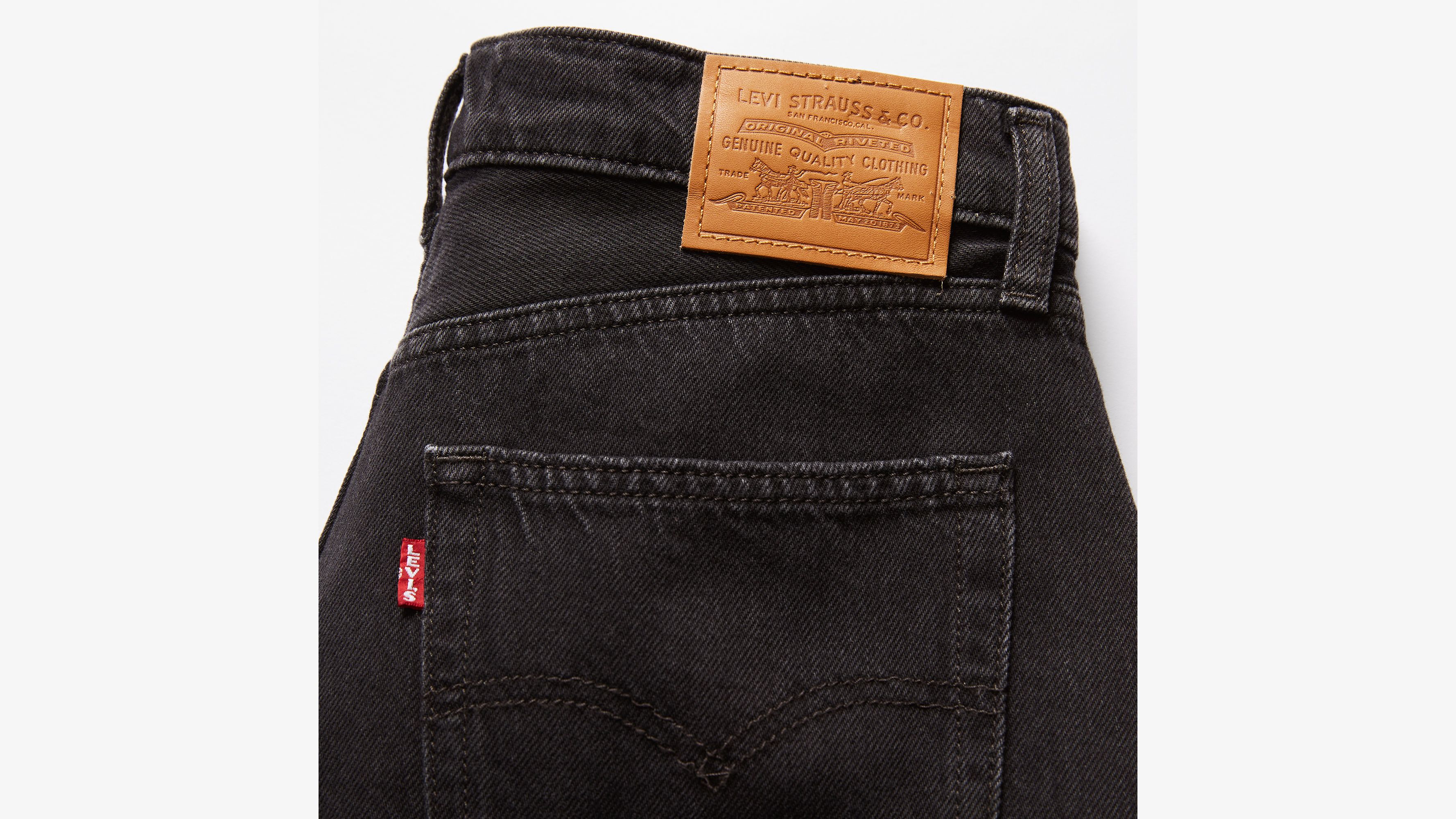 Jean Baggy Dad Wide Leg Lightweight - Capturing Moments - Noir
