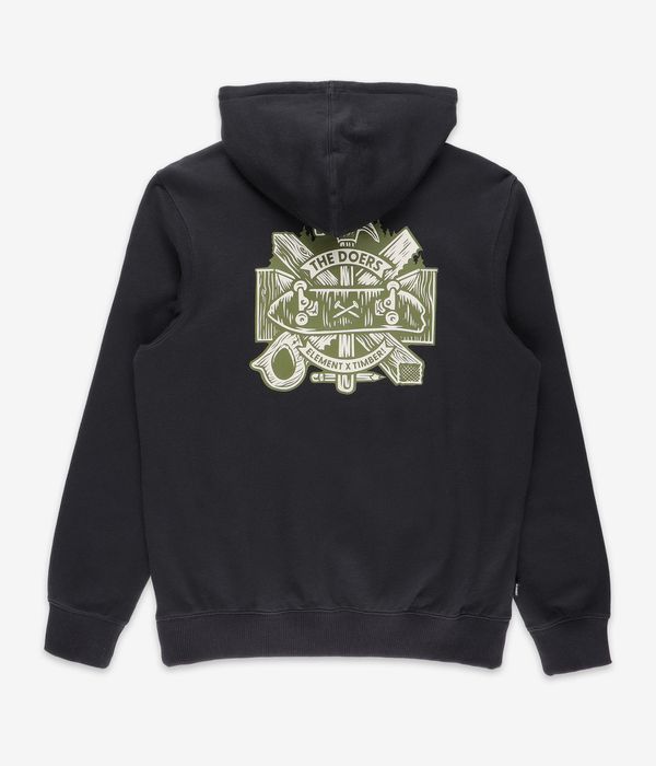 Element x Timber! Supply Hoodie (off black) online kaufen | skatedeluxe