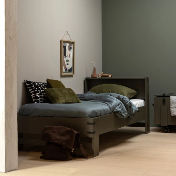 Woood Bobby Bed - 90x200 cm - Grenen Forest