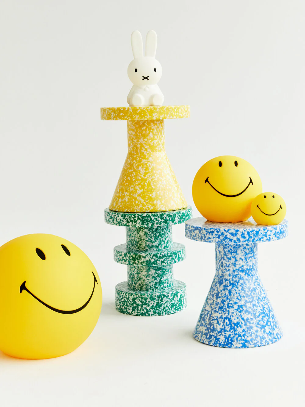 Normann Copenhagen  Bit Stack skammel - Grøn
