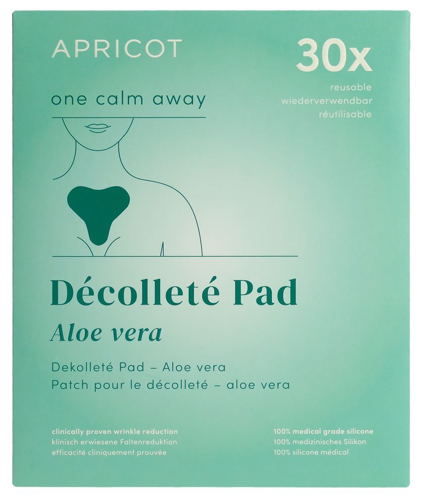 Apricot Dekolleté Pad wiederverwendbar one calm away 1 Stk
