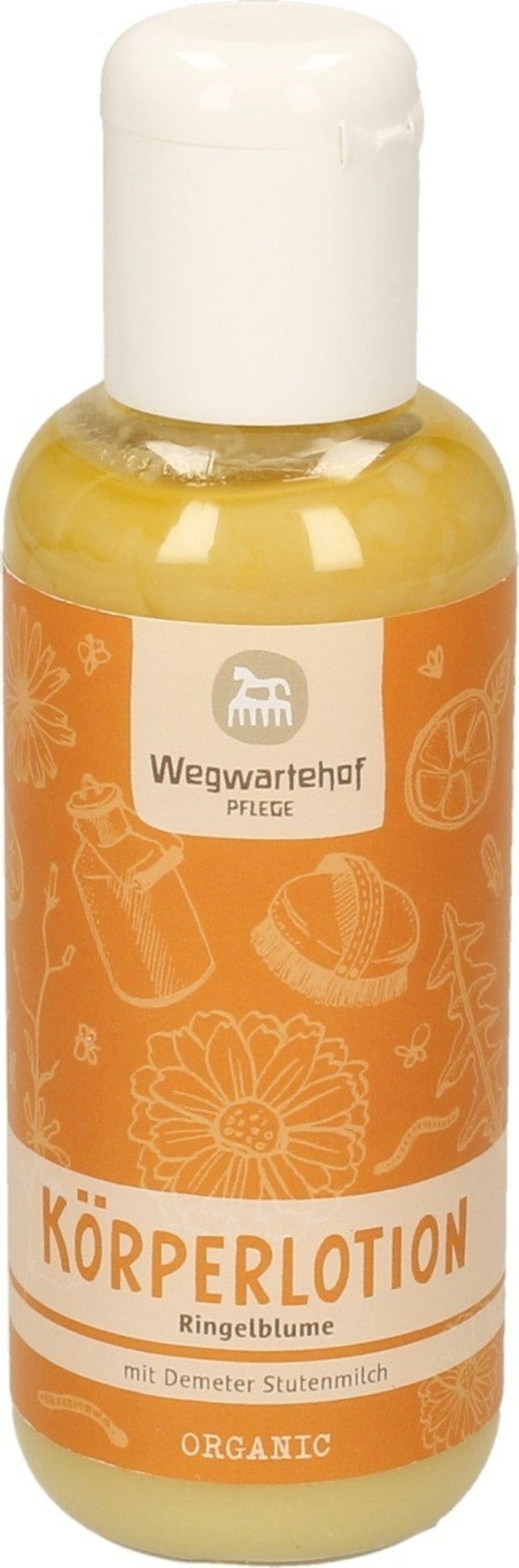 Wegwartehof  Stutenmilch-Körperlotion mit Ringelblume, 150 ml