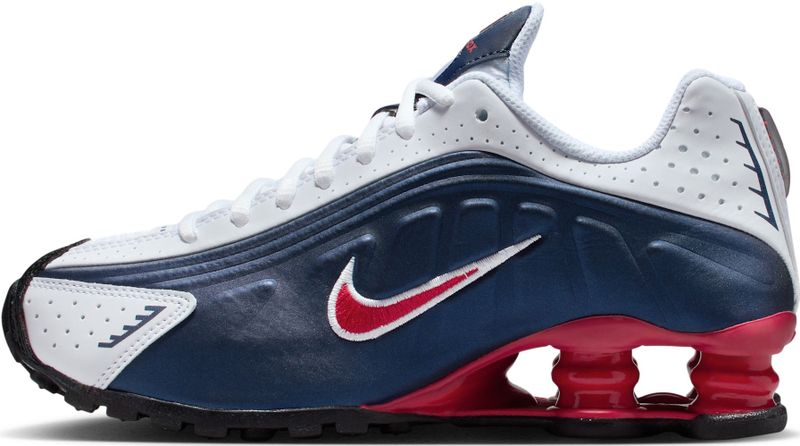 Nike - Shox R4 - Kindersneakers - Blauw