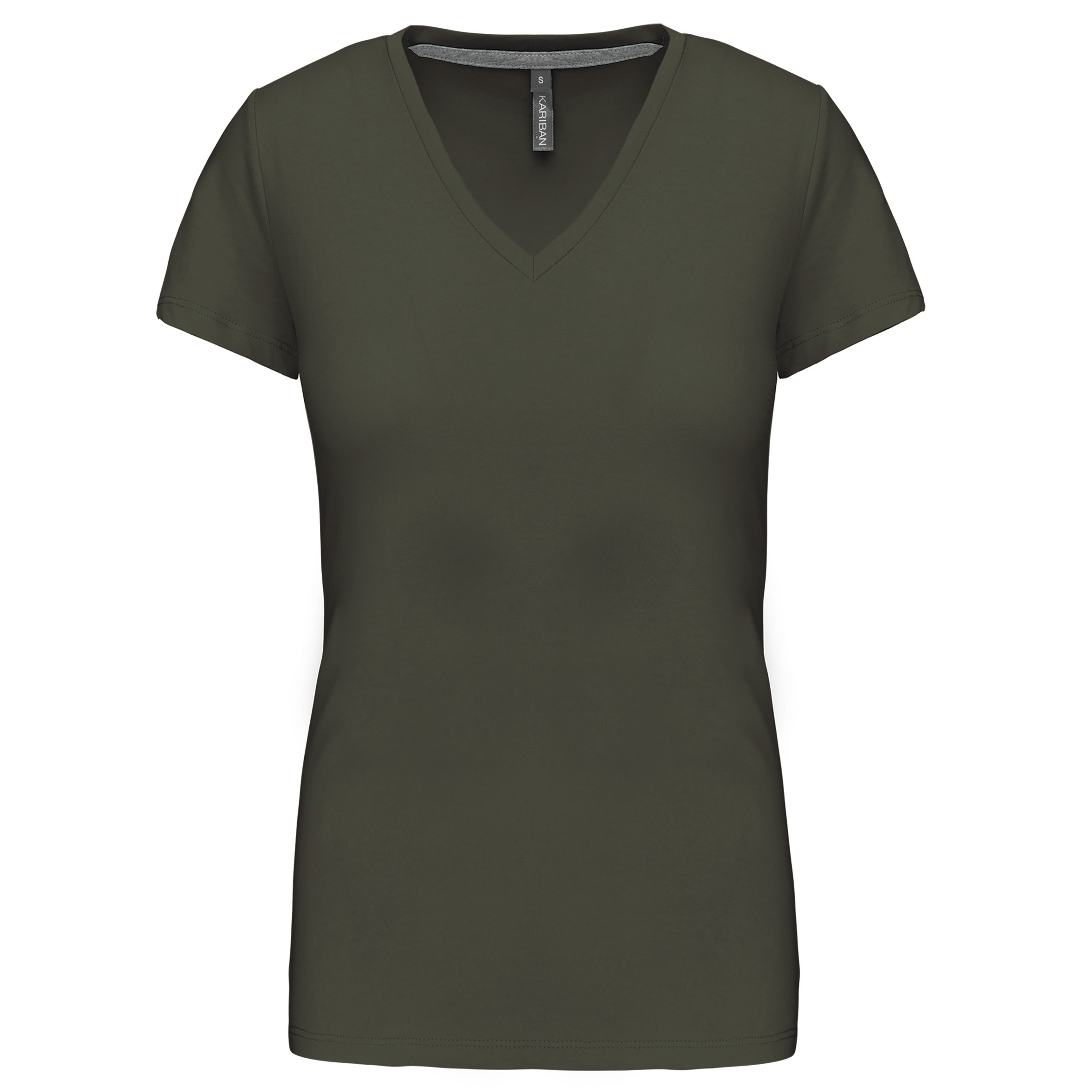 Kariban K381 - T-SHIRT COL V MANCHES COURTES FEMME