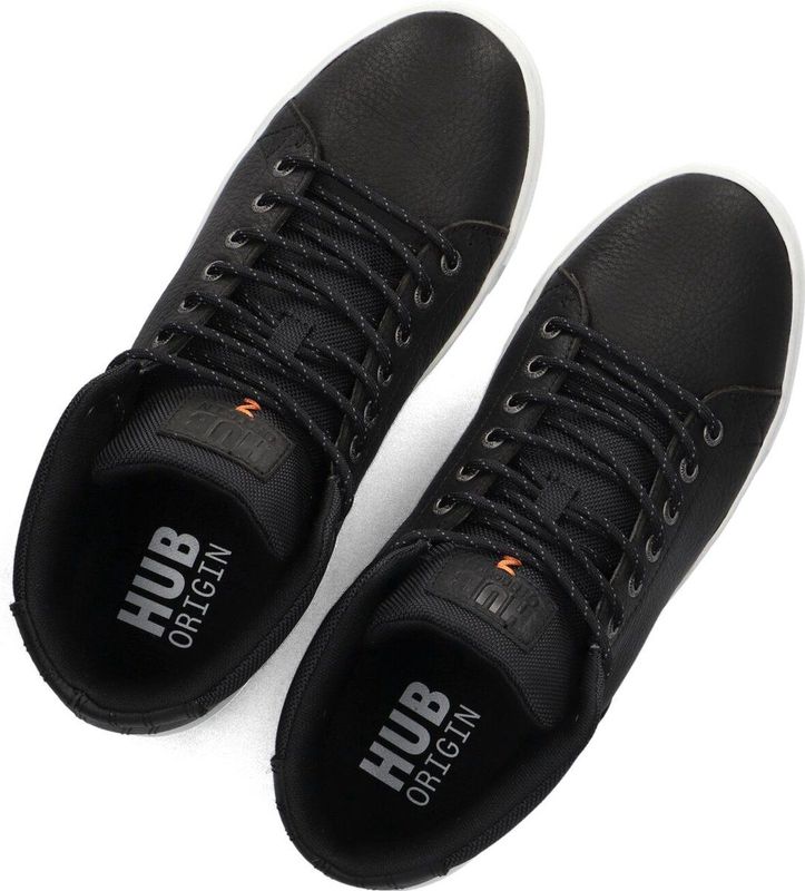 HUB - Murrayfield 3.0 - Sneakers - Zwart - Nubuck - Textiel