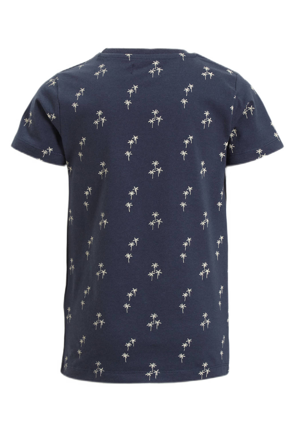 DJ Dutchjeans T-shirt T-shirt ss met all over print blauw