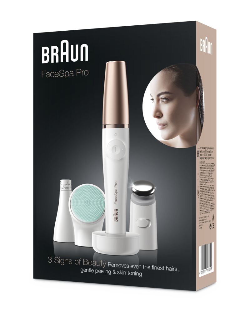 Braun - Gesichtsepilier- und Pflegegerät 