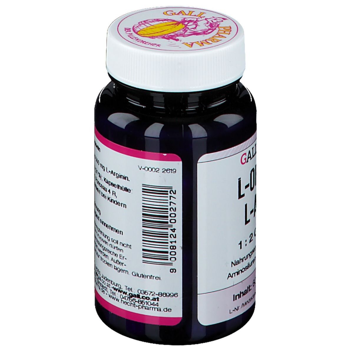 GALL PHARMA L-Ornithin/L-Arginin 1:2 GPH Kapseln
