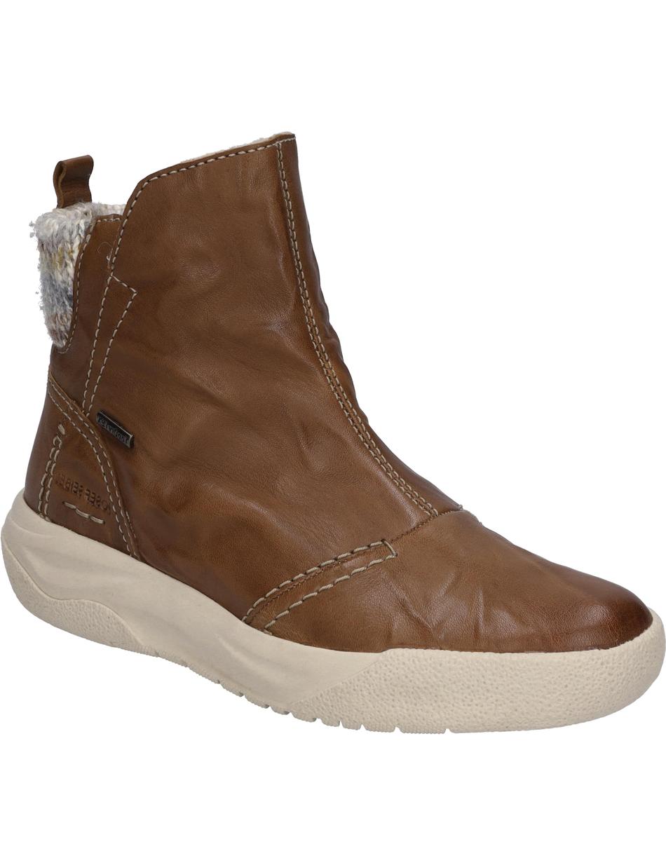 Stiefelette Alina 51, cognac-kombi