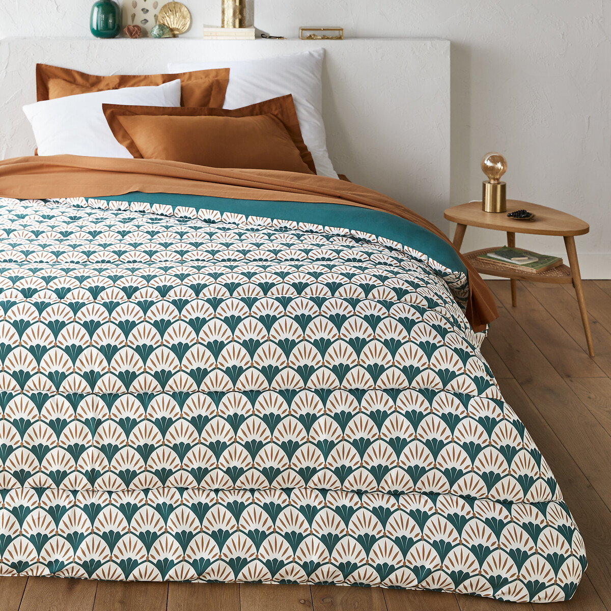 LA REDOUTE INTERIEURS<br>Edredão de microfibra estampado, Milanor