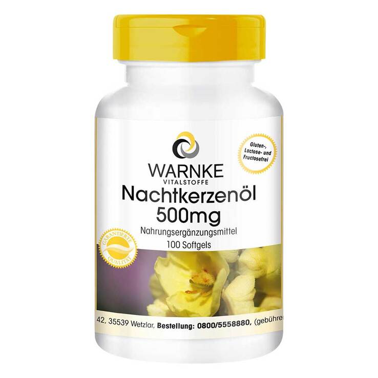 Nachtkerzenöl 500 mg Kapseln, 100 St