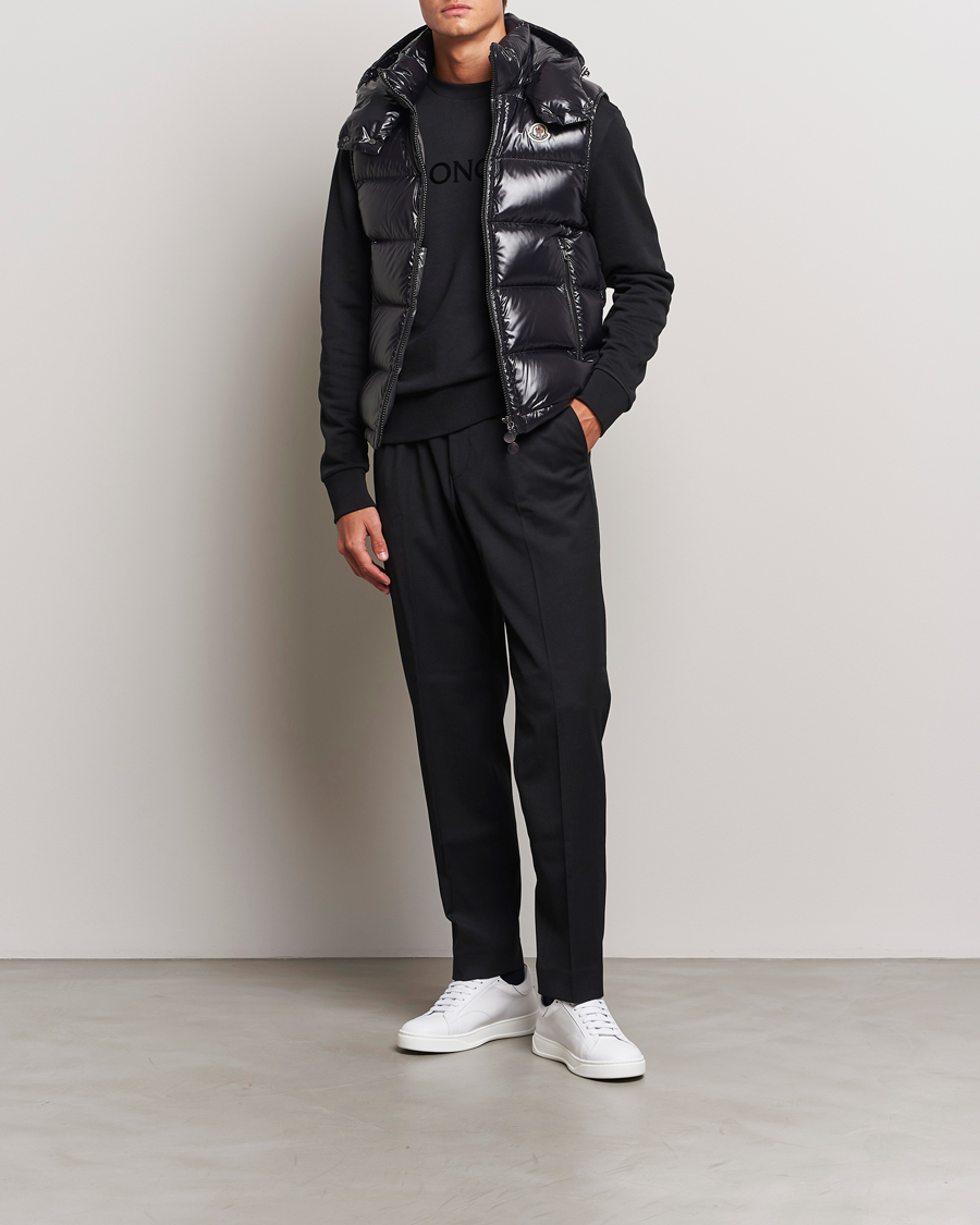 Moncler Bormes Down Vest Black