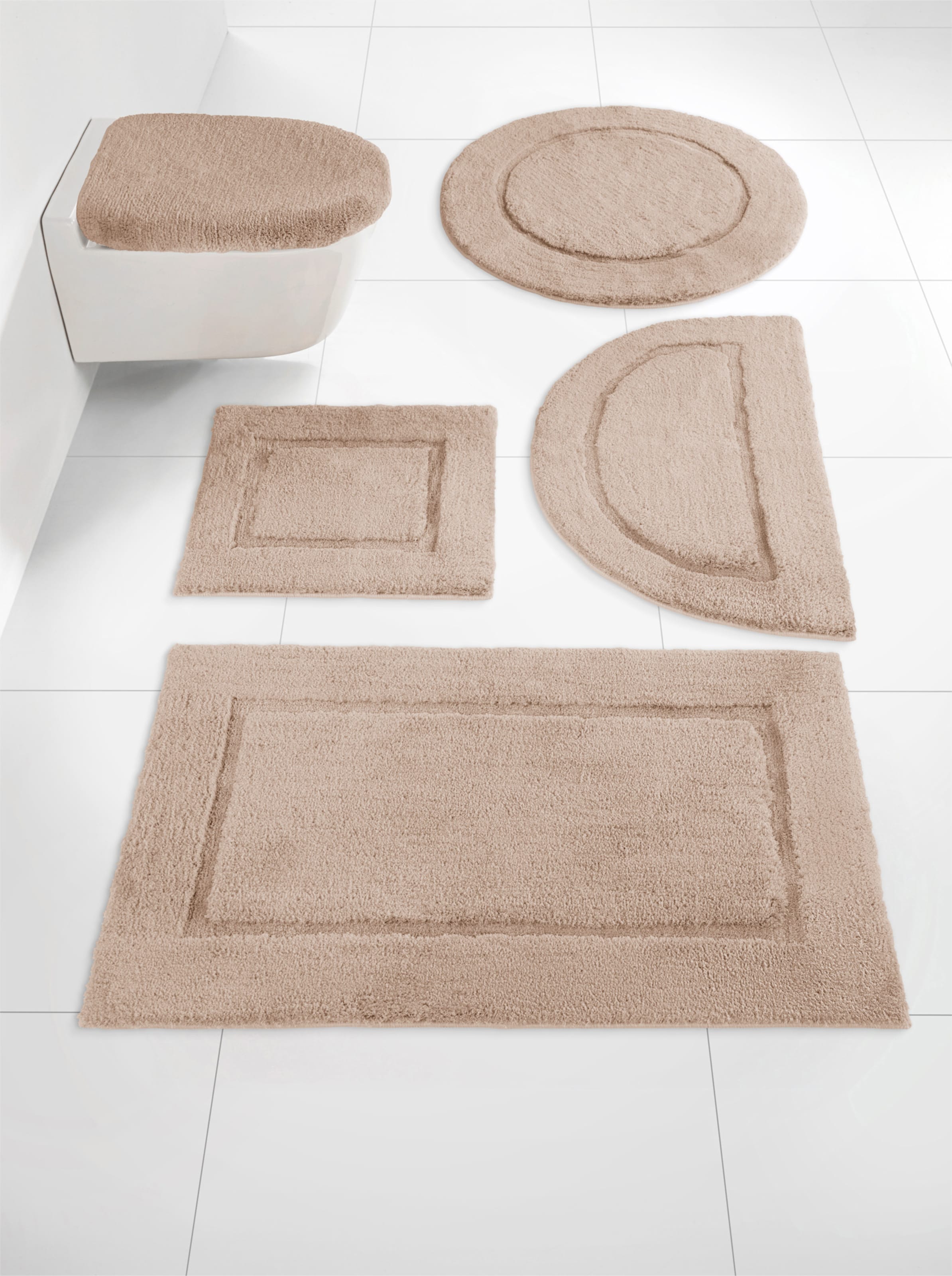 heine home Badematte in taupe