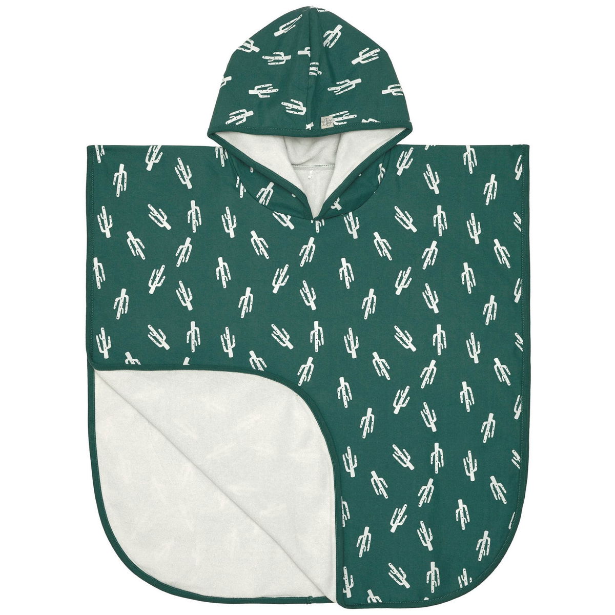 LässigLässig   UV Badeponcho cactus green